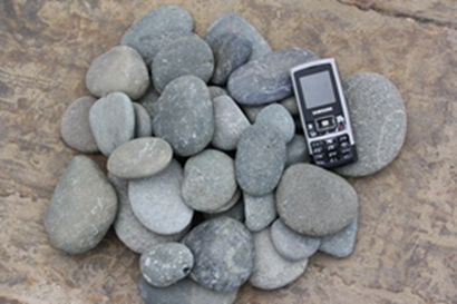 галька речная плоская