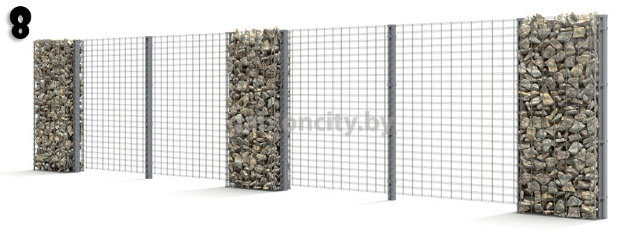 Конструктор заборов! Сделать забор своими руками с помощью петличного швеллера!