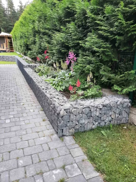 Идеи для сада из габионов